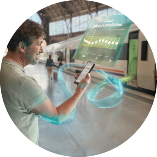 Feel more confident with the Accu-Chek SmartGuide CGM solution